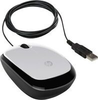 HP - X1200 Wired Pike Silver Mouse