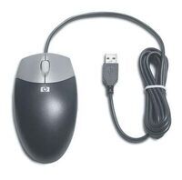 HP - USB  optical mouse black