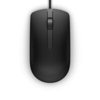 Dell - Optical Mouse-MS116 Black