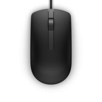 Dell - Optical Mouse-MS116 Black