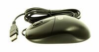 HP - USB  optical mouse black