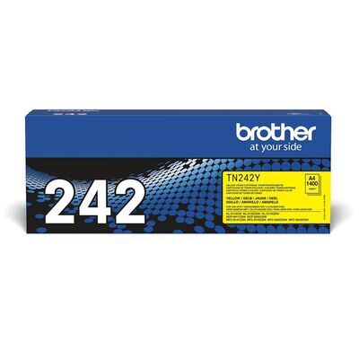 Brother - TN-242 YELLOW TONER FOR DCL