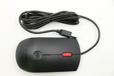 Lenovo - Biometric USB mouse with