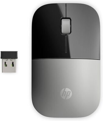 HP - Z3700 Silver Wireless Mouse