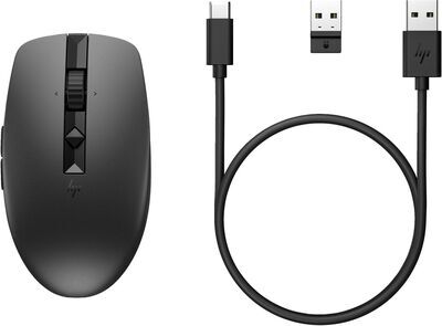 HP - MOUSE BT RECHBL SILENT BLA